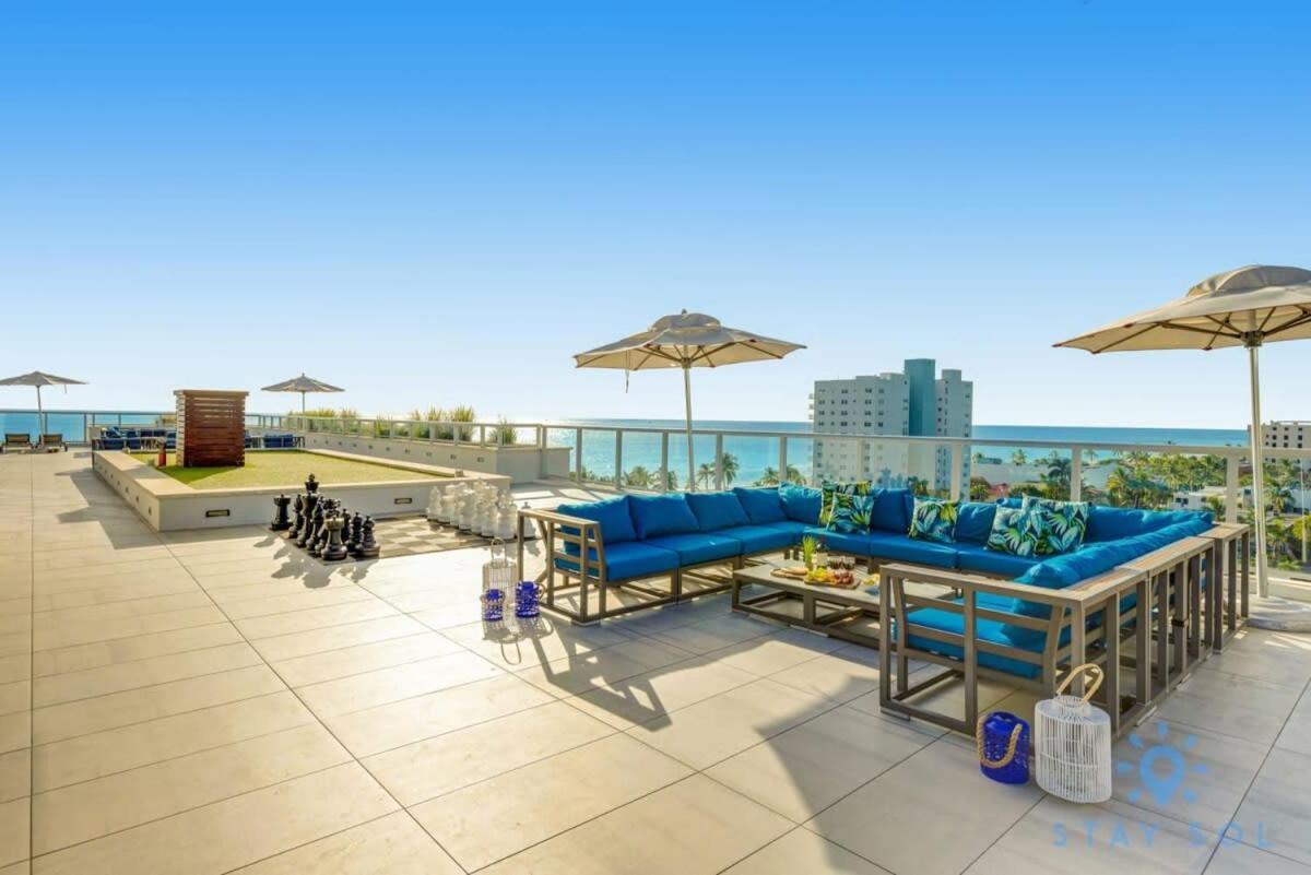 Apartment With Bay View Balcony - Pool - Up To 6 - Gym Холивуд Екстериор снимка