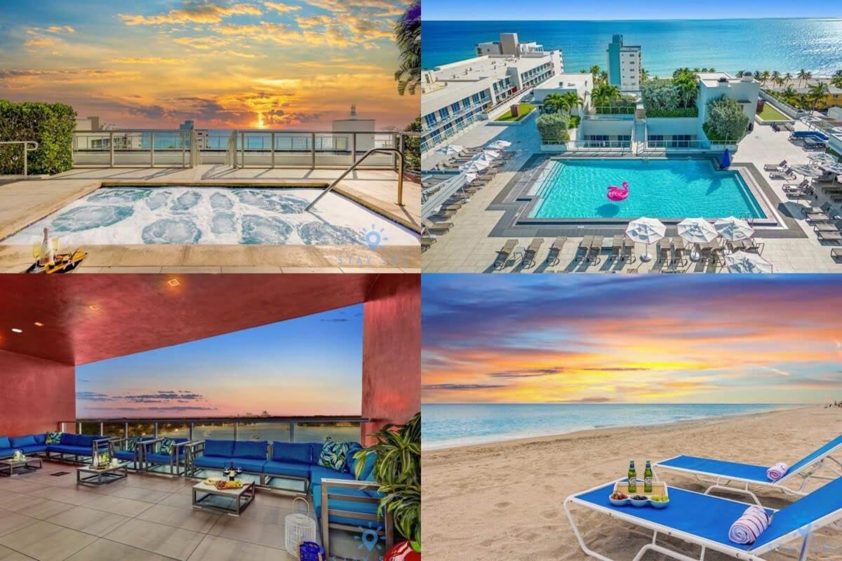 Apartment With Bay View Balcony - Pool - Up To 6 - Gym Холивуд Екстериор снимка